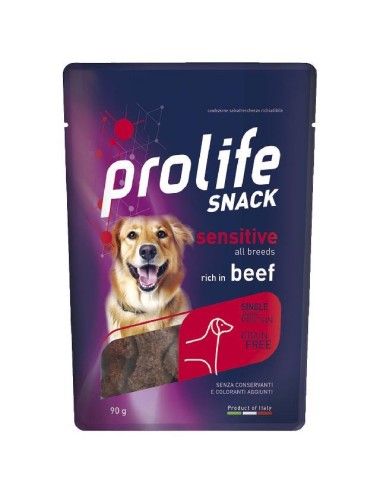 PROLIFE CANE SNACK Gr.90 MANZO