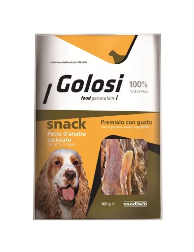 GOLOSI SNACK PETTO D'ANATRA...